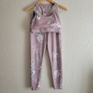 All Fenix Lyla Rose Bra And Legging Set Size Medium
